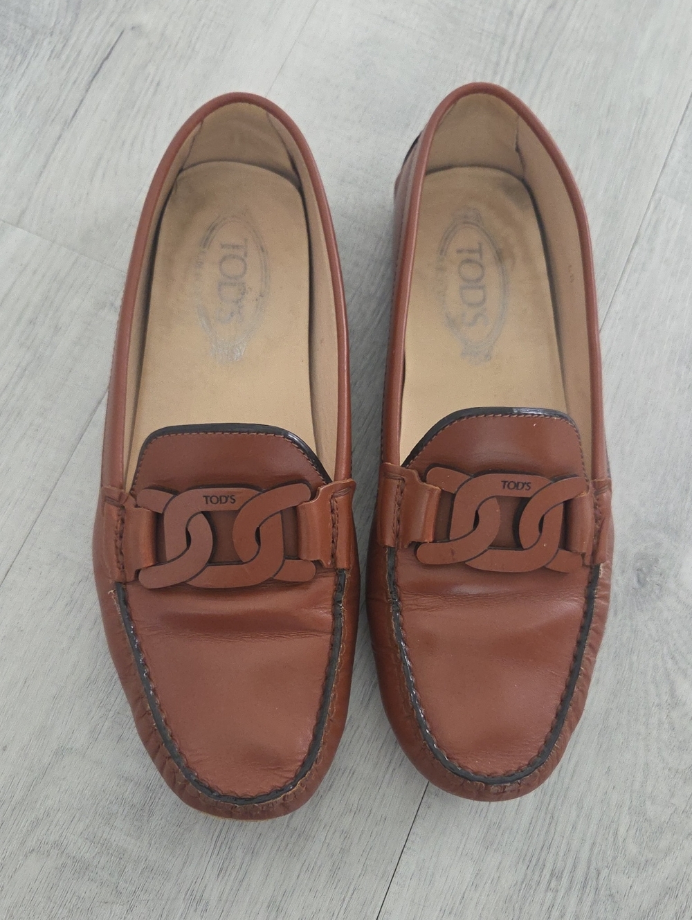 Tod's Kate Leather Gommini Slip-On Loafers